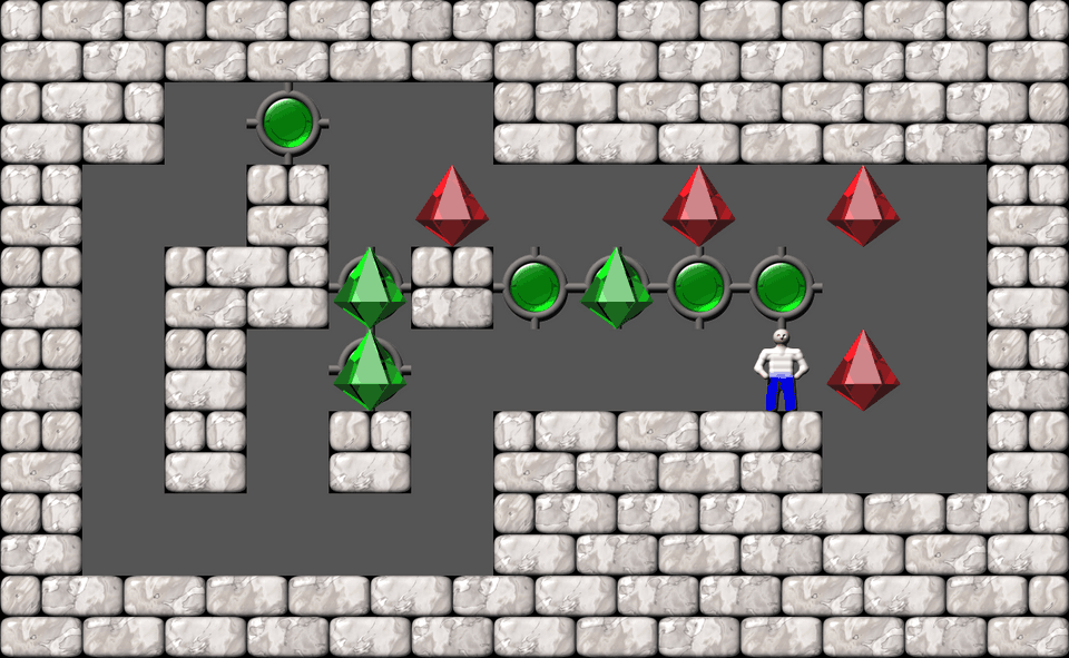 Sokoban Bugs Collection 97 level 45